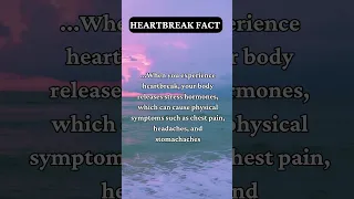 When Love Hurts: The Physical Side of Heartbreak | Heartbreak Facts #shorts