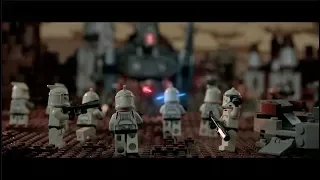 LEGO Star Wars The Clone Wars Story: The Journey of a Soldier (Brickfilm animation MOVIE)