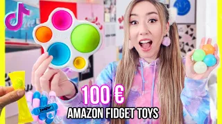 100 € AUSGEBEN für virale tiktok FIDGET TOYS auf AMAZON **Ich teste & zeige Euch ALLES TEIL 1**