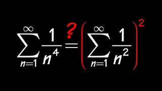 Sum of 1/n^4 (Fourier Series & Parseval's Theorem)