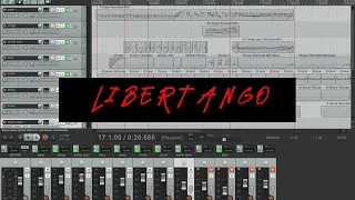 LIBERTANGO - a super rough n' dirty cover | piano, drums, slap bass, strings