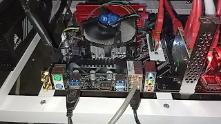 MOTHER ASROCK Z390 PHANTOM MINANDO CON 8 GPUS