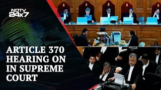 Supreme Court | Article 370 Hearing On In Supreme Court