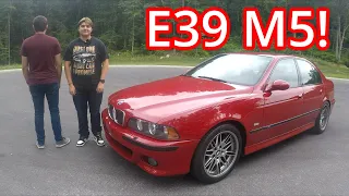We took an E39 BMW M5 to cars and coffee!
