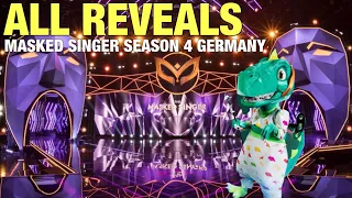 All Reveals Masked Singer Germany | Season 4