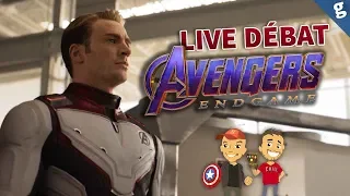 AVENGERS : LIVE DÉBAT et ANALYSE du NOUVEAU TRAILER de ENDGAME !