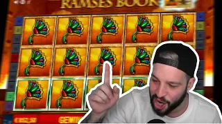 RAMSES BOOK VOLLBILD BLUME! BIG WIN AUF 2,50$