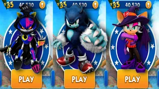 Sonic Dash Fright Night Update WEREHOG Vs WITCH ROUGE Vs REAPER METAL SONIC (Android,iOS)