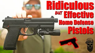 5 Ridiculous But Effective Home Defense Pistols