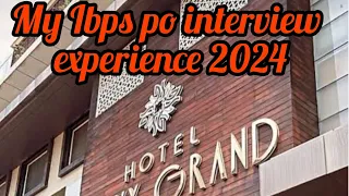 my ibps po interview experience 2024...#ibpspo#interview#lucknow