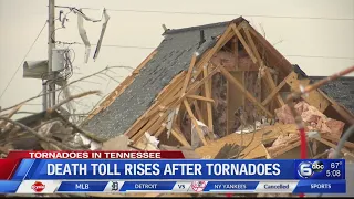 Putnam County tornadoes death toll rises