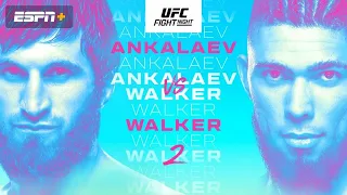 The MMA Analysis - UFC on ESPN+ 92 Ankalaev vs Walker 2 Preview