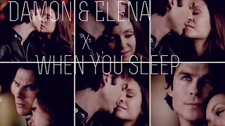 Damon & Elena || When You Sleep (6x19)