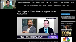 Hedge Fund Tips with Tom Hayes - VideoCast - Episode 207 - October 5, 2023