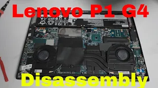 Lenovo P1 Gen 4 Disassembly / Upgrade