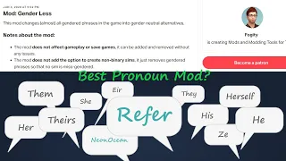 What is the Best Mod for Pronouns in the Sims 4?