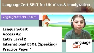 LanguageCert International ESOL SELT A2 (Speaking & Listening) || UK Speaking Test Practice 1| 2023