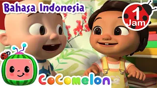 Membuat Wajah-wajah Lucu! | CoComelon Indonesia | Lagu Anak | Nursery Rhymes indonesia
