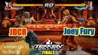 JDCR vs Joey Fury TWT Finals 2018 - Batlle for TOP 8 Qual.