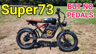 Super73 Rival Motor Goat Bike with NO pedals (Goat Power Bikes) E-Bike Review