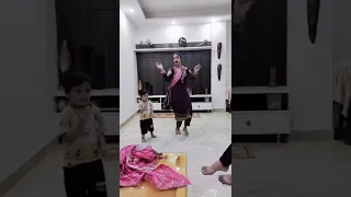 viral dance video। #tera rang balle balle ! aunty viral video YouTube short feed