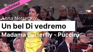 Opera Lyrics - Anna Netrebko ♪ Un Bel Di Vedremo (Madama Butterfly, Puccini) ♪ Italian & English