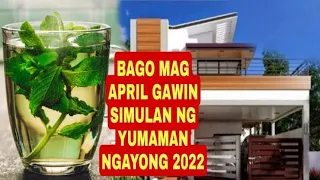 BAGO MAG APRIL GAWIN SIMULAN NG YUMAMAN NGAYONG 2022-APPLE PAGUIO1