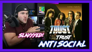 First Time Reaction TRUST Antisocial (80s ROCK SLAYED!) | Dereck Reacts