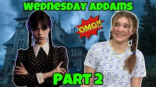 Wednesday Addams Season 2! Wednesday TikTok Takeover, What's Inside Wednesday