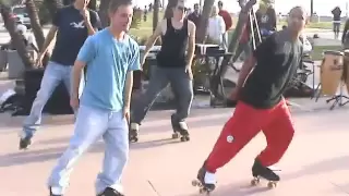 Rollerskating at Mission Beach