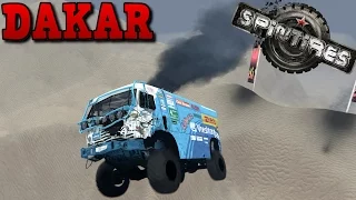 SpinTires | Dakar | Map Mod | Kamaz 49252 Dakar