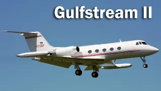 Gulfstream II - первый бизнес-джет Gulfstream