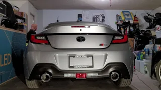 2022 Toyota GR86 Borla S Type catback