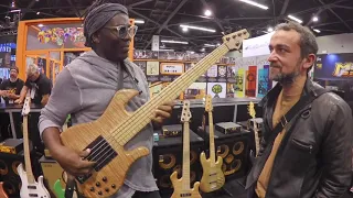 RICHARD BONA / TIBACKX SEB. little talk about Kilimanjaro and Kimandu bass guitar