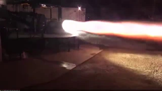 1st raptor test firing from 4 cams