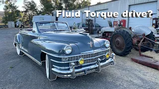 How to drive a 1948 Chrysler, Fluid torque drive?