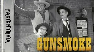 GUNSMOKE - Did You Know - Facts and Trivia of the Cast #gunsmoke #western #cowboys