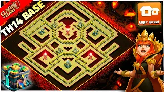 NEW BEST! TH14 War Base Layout Copy Link | Town Hall 14 Base Design | Clash Of Clans