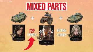 LSS - How To Mix Golden Parts! No Baneblade & With Baneblade - How to be stronger as F2P