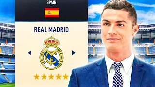 CRISTIANO RONALDO RECONSTRUIESTE REAL MADRID pe FIFA 23 !