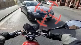 30+ Stupid & Crazy Motorcycle Close Calls & Near Misses