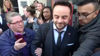 Ant and Dec mobbed by fans at Prince's Trust Celebrate Success event in London