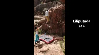 Liliputada, 7a+. Albarracín