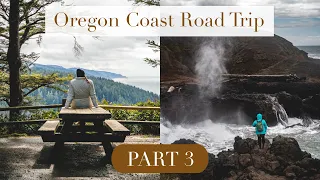 OREGON COAST ROAD TRIP - PART 3 - Cape Perpetua, Thor's Well, Sea Lion Caves