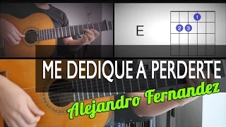 Me Dedique A Perderte Alejandro Fernanadez Tutorial Cover - Acordes  [Mauro Martinez]