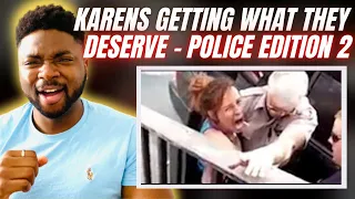 🇬🇧BRIT Reacts To WHEN KARENS GET WHAT THEY DESERVE - POLICE EDITION!