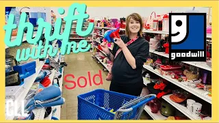 SOLD | Goodwill Was EXTREMELY Crowded | Thrift With Me for EBay | Reselling