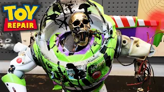 Restoration of Buzz Lightyear - Toy Story 2 Repair