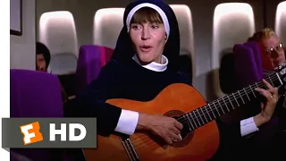 Airport (1975) - Singing Nun Scene (1/10) | Movieclips