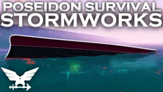 Poseidon Sinking Survival! | Stormworks: Build and Rescue Multiplayer